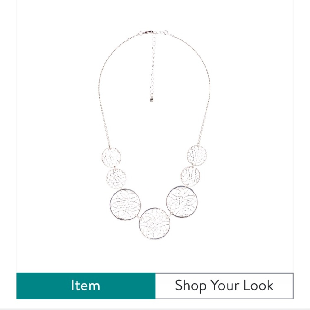 Bancroft Ivy Metal Statement Necklace